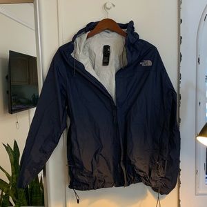 North Face navy windbreaker